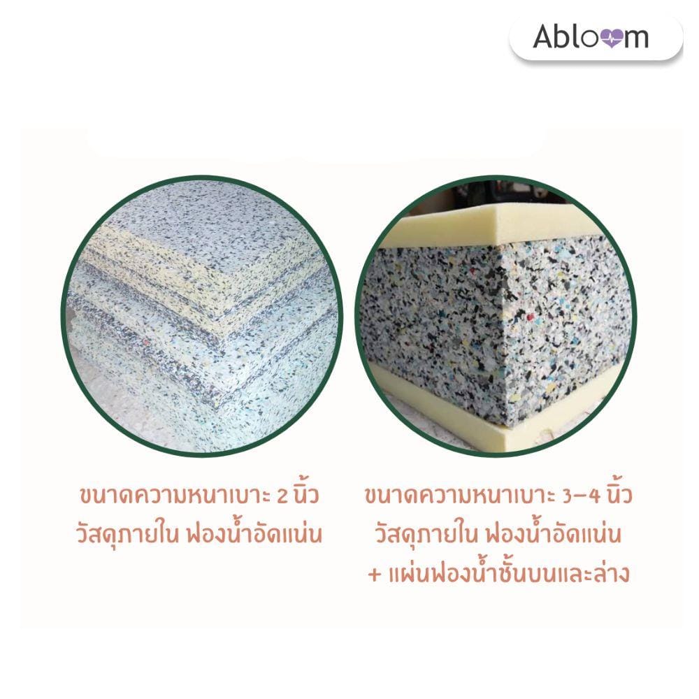 ที่นอนฟองน้ำ ขนาด 3 ฟุต ABLOOM 0040187008024_3 นิ้ว_3