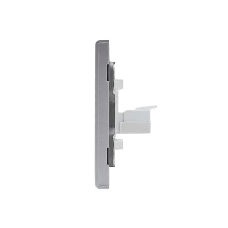 เต้ารับโทรศัพท์และคอมพิวเตอร์ SAHN 6P/6C D19-SL  สีเงิน_3