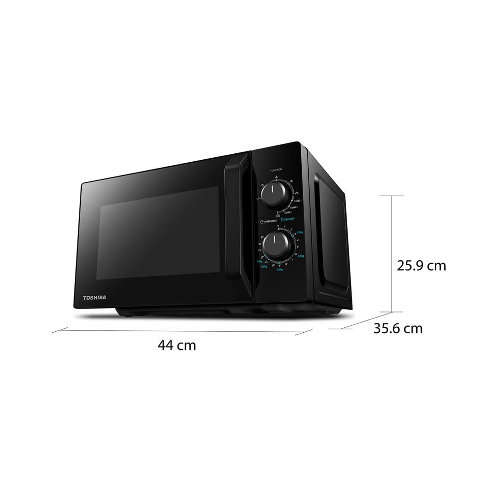 ไมโครเวฟ TOSHIBA MW2-MG20PE(BK) 20 ลิตร