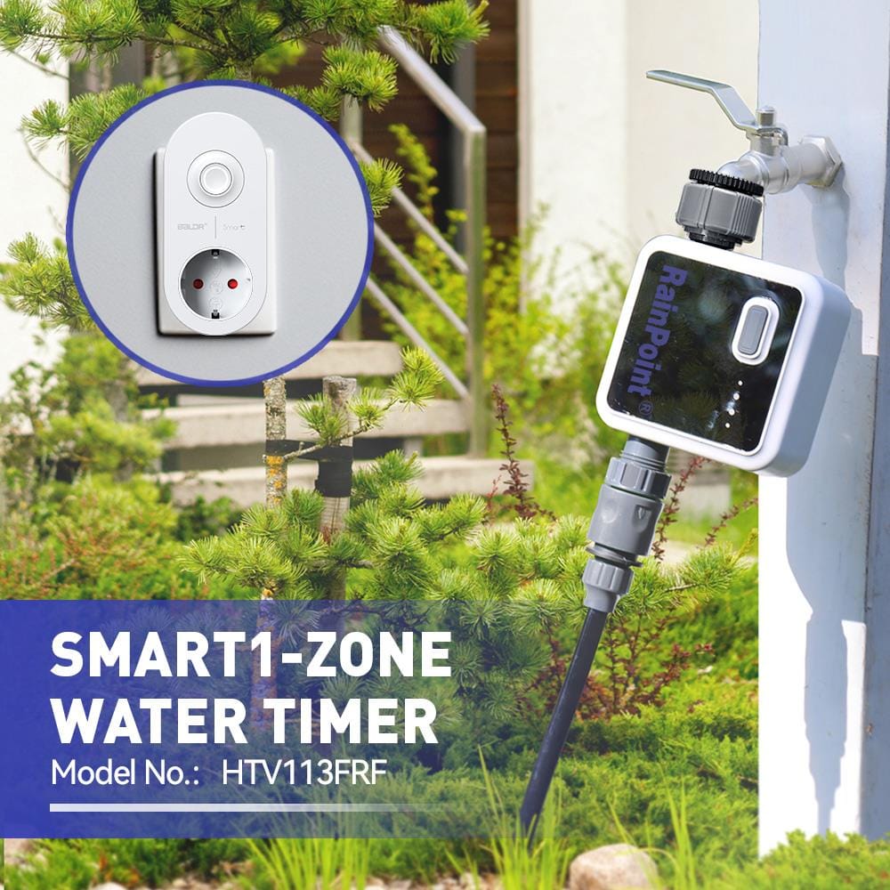 เครื่องตั้งเวลารดน้ำอัจฉริยะ 1 โซน พร้อม WIFI RAINPOINT
