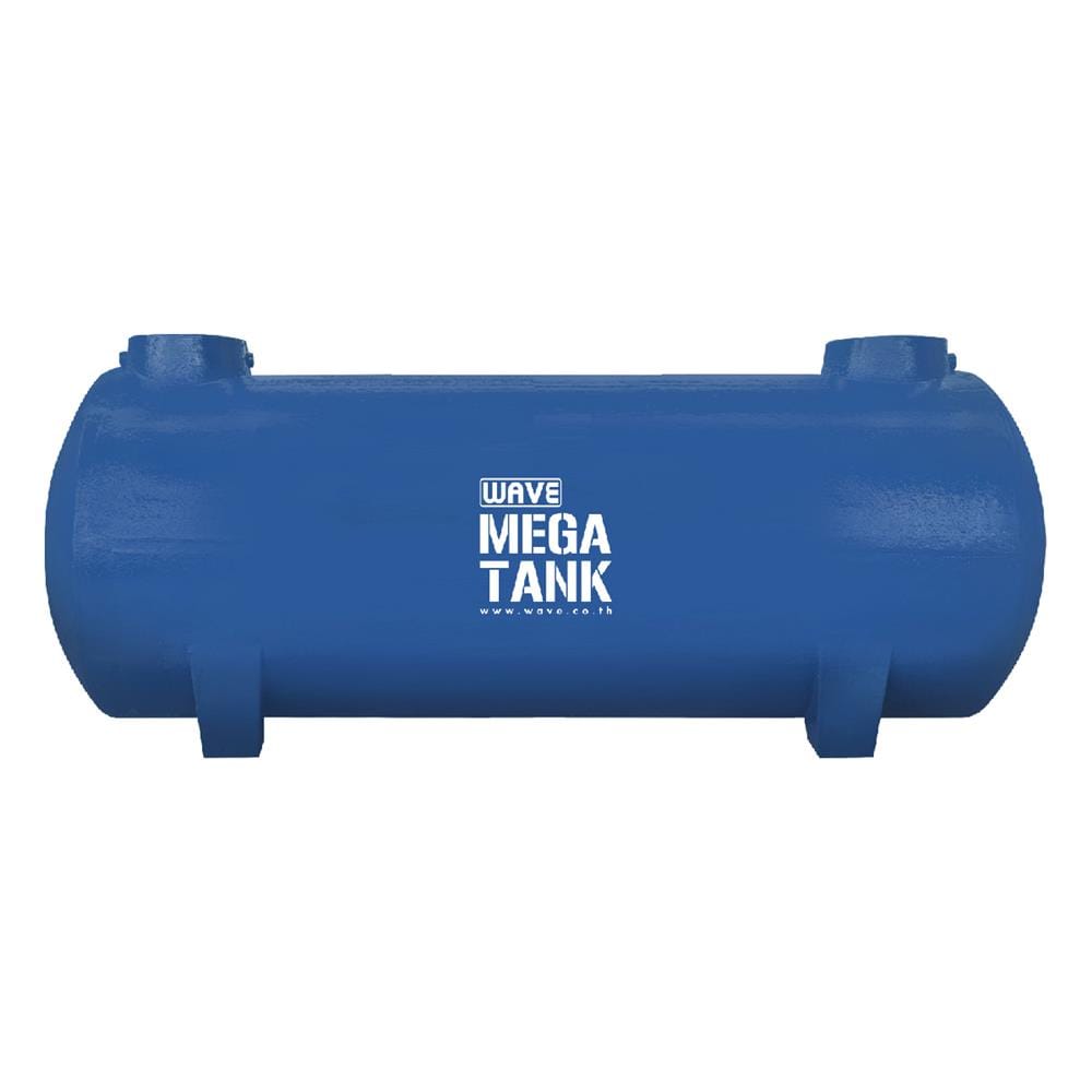 ถังเก็บน้ำไฟเบอร์กลาส WAVE MEKA TANK WWO2030-30000 ลิตร สีน้ำเงิน