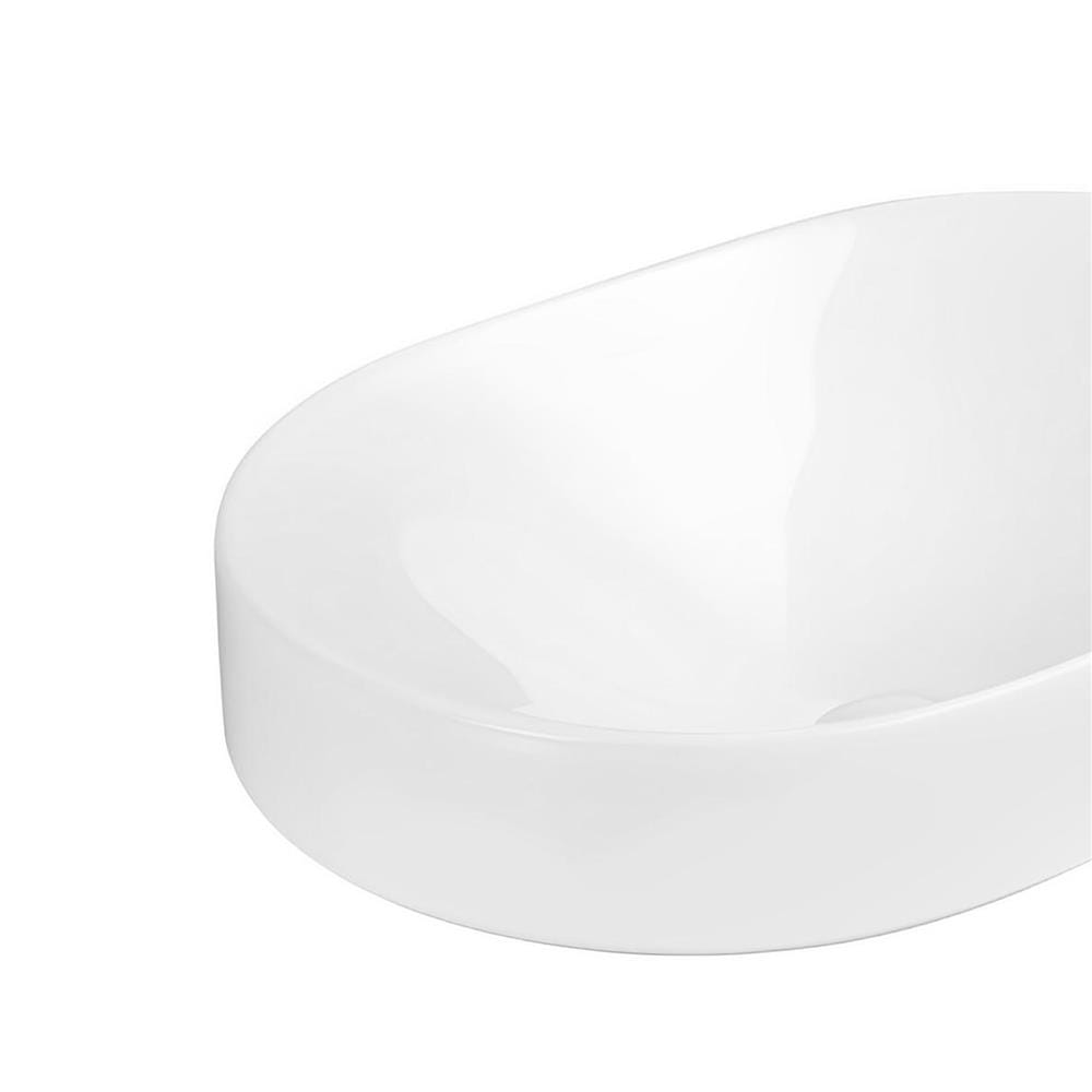 อ่างล้างหน้าวางบน KOHLER K-31701X-0 สีขาว