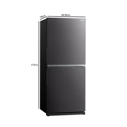 ตู้เย็น 2 ประตู MITSUBISHI MR-HS46EX-SDS 14.9 คิว สีเงินเข้ม อินเวอร์เตอร์_3