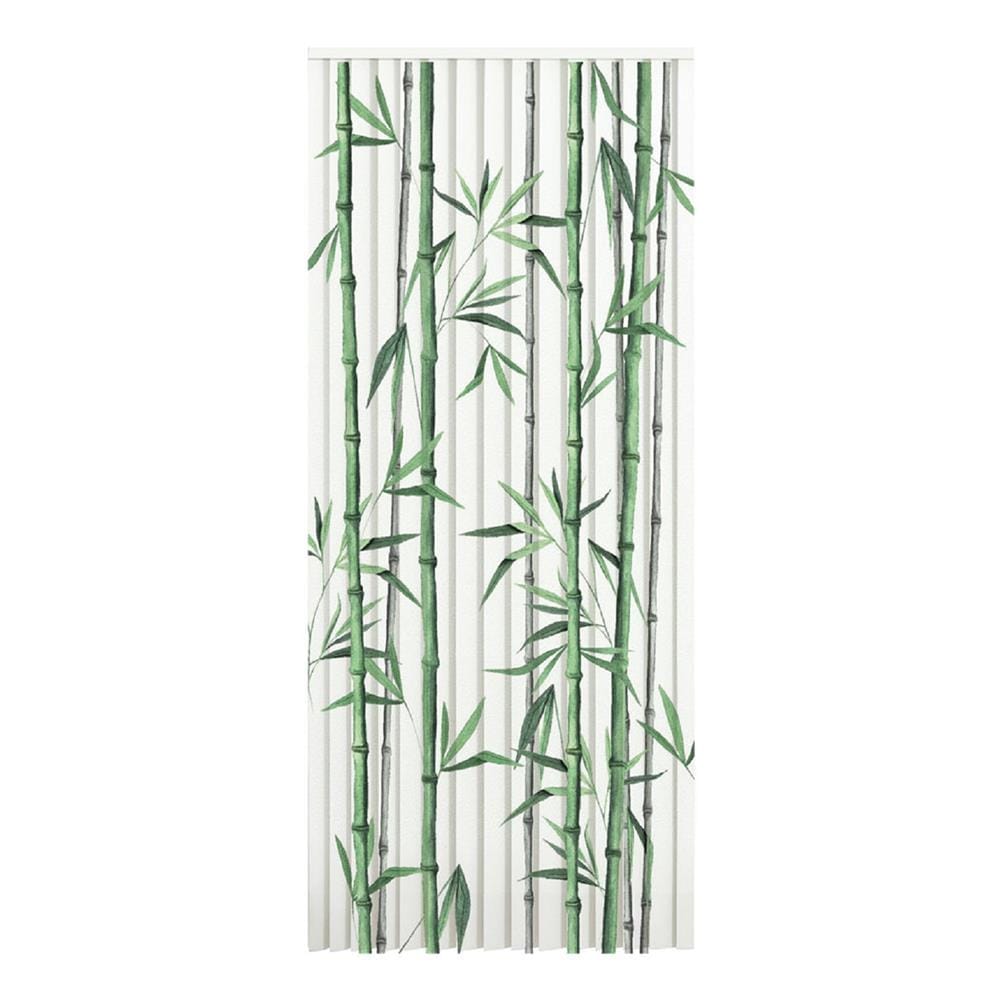 มู่ลี่ PVC HOME LIVING STYLE GREENERA 80X200 ซม. สีขาว/เขียว
