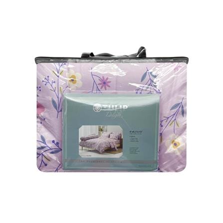 ชุดผ้าปูที่นอน 6 ฟุต 6 ชิ้น TULIP DELIGHT 60204-DL090_3