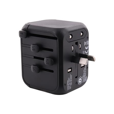 ปลั๊กแปลง 4 IN 1 UNIVERSAL 2 USB 1 TYPE C TOSHINIO DE-30WPD สีดำ_5