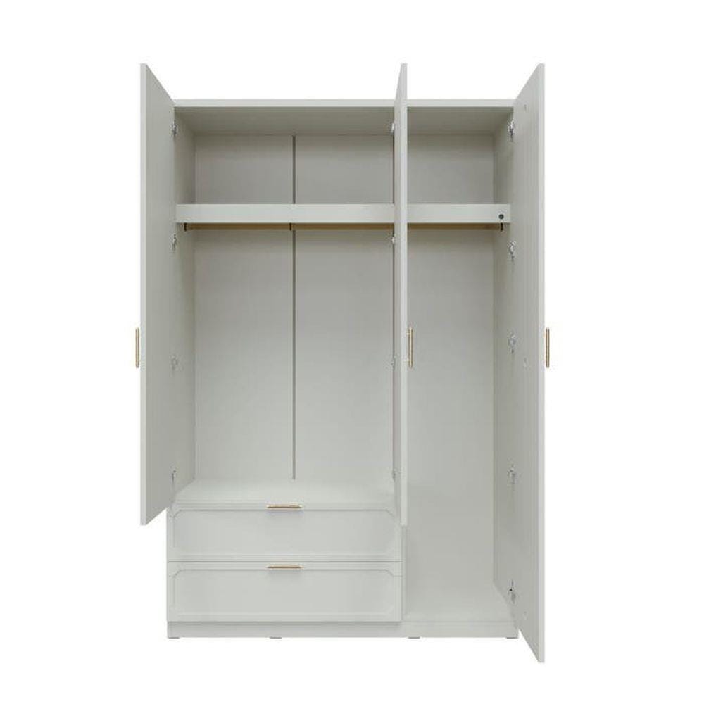ชุดห้องนอน 6 ฟุต SB FURNITURE QUINN 59060562 สี MAGIC GREY