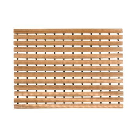 แผ่นกันลื่น HOME LIVING STYLE CRYSTAL 46x61 ซม. สีน้ำตาลอ่อน_0