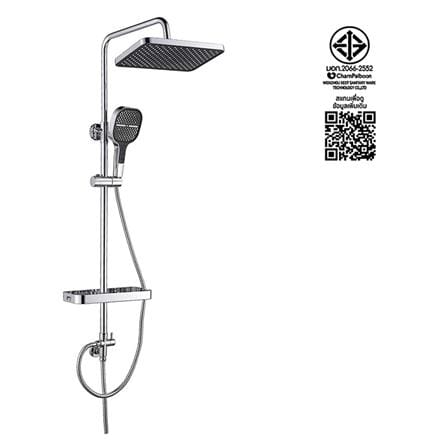 ฝักบัว RAIN SHOWER RASLAND RA F631-F889889 สีโครม_6