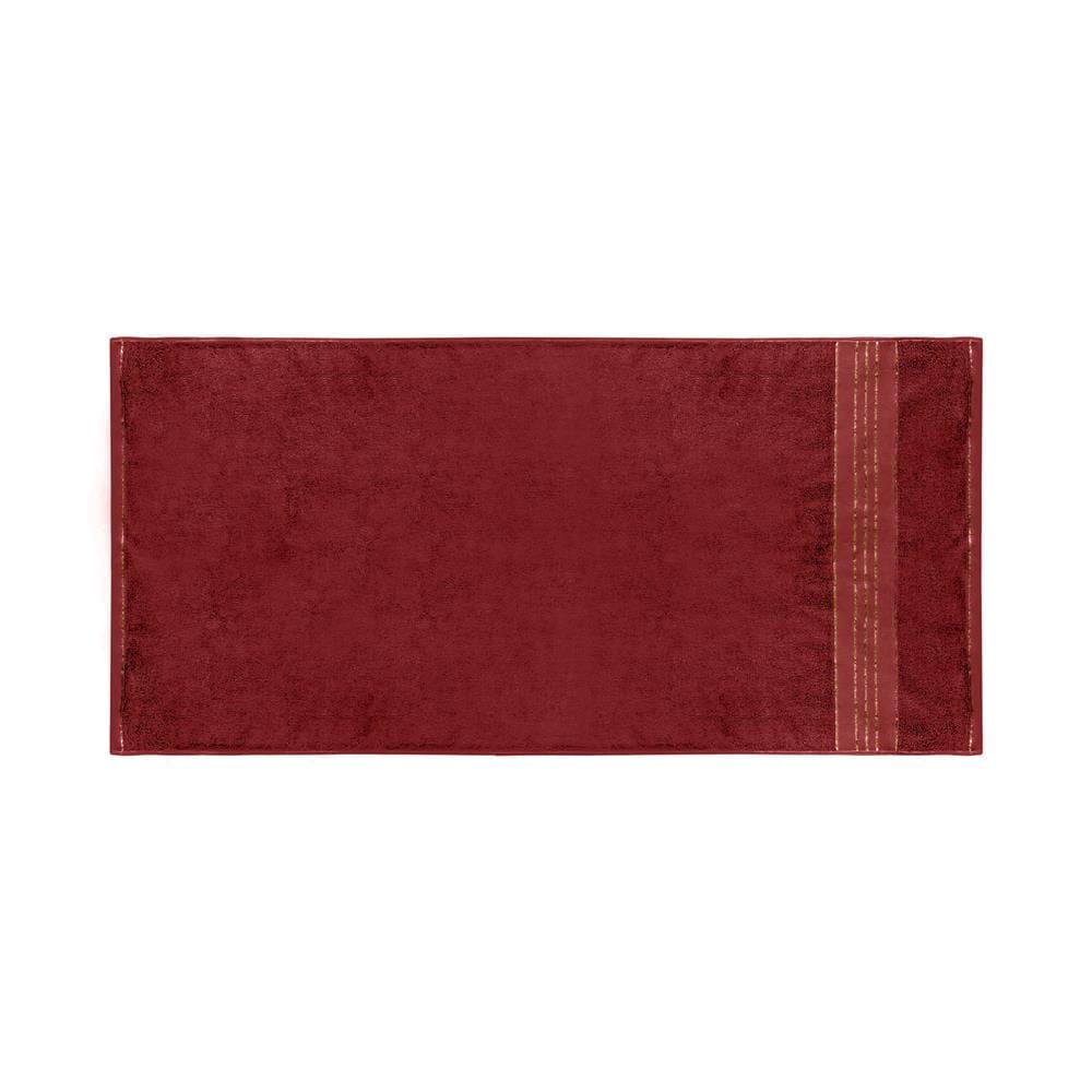 ผ้าขนหนู HOME LIVING STYLE AMBER 30X60 นิ้ว สี MAROON