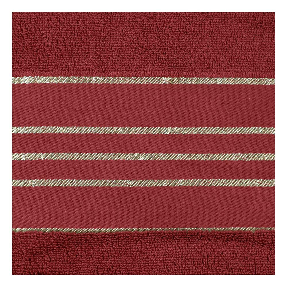 ผ้าขนหนู HOME LIVING STYLE AMBER 30X60 นิ้ว สี MAROON