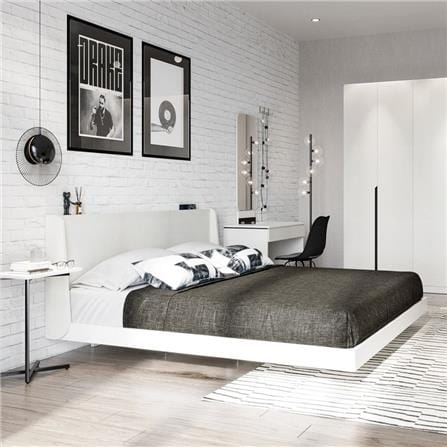 เตียง 6 ฟุต SB FURNITURE KEITH 19227833 สีขาว_4