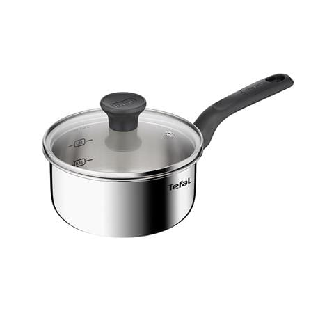 หม้อด้ามพร้อมฝาแก้ว 16 ซม. TEFAL STARTER