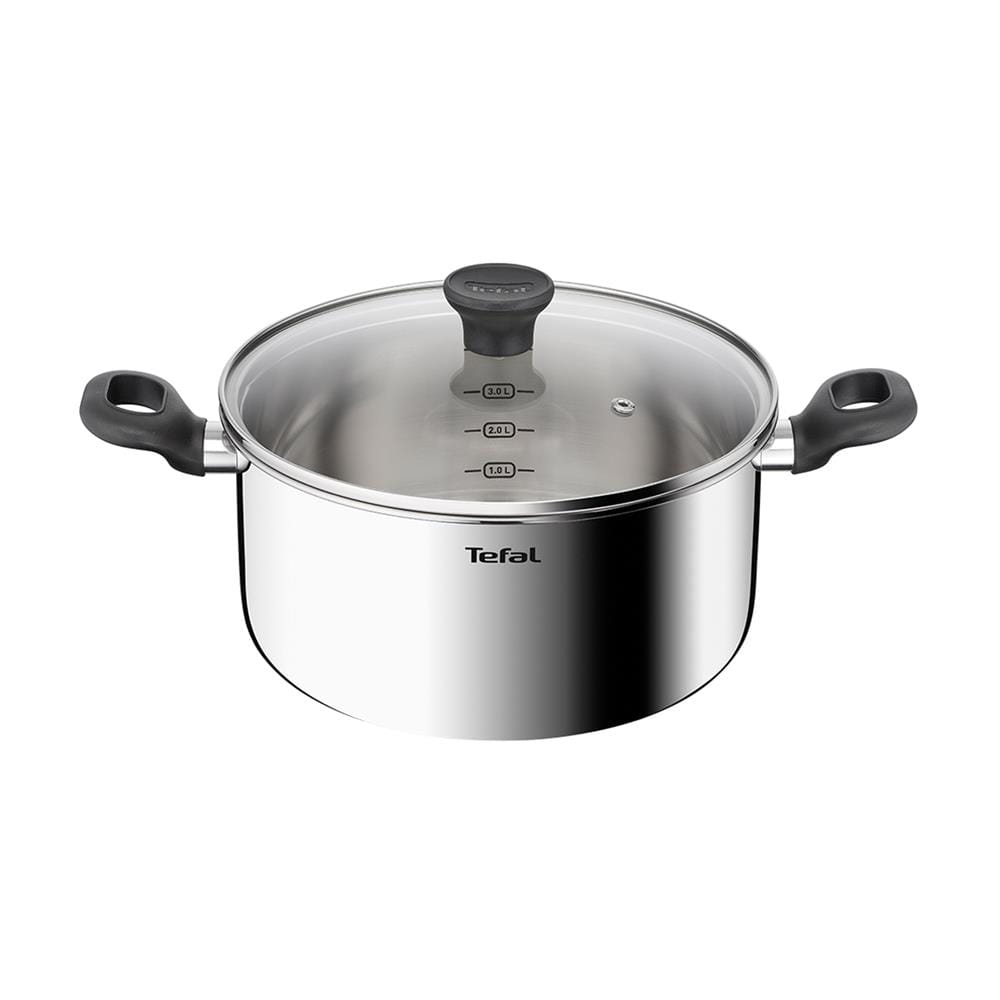หม้อต้มพร้อมฝาแก้ว 24 ซม. TEFAL STARTER