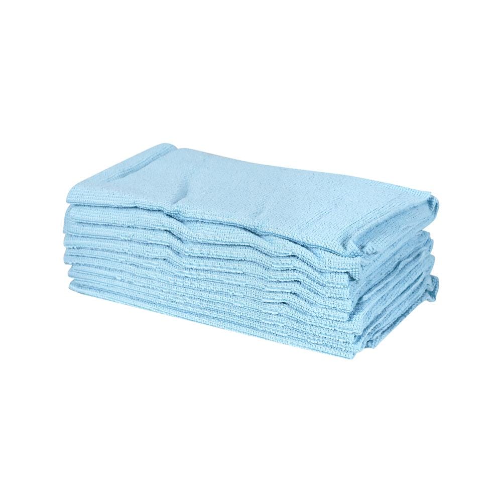 ผ้าไมโครไฟเบอร์ทำความสะอาดแบบกล่อง ACCO 22x22 ซม. 20 ชิ้น สีฟ้า