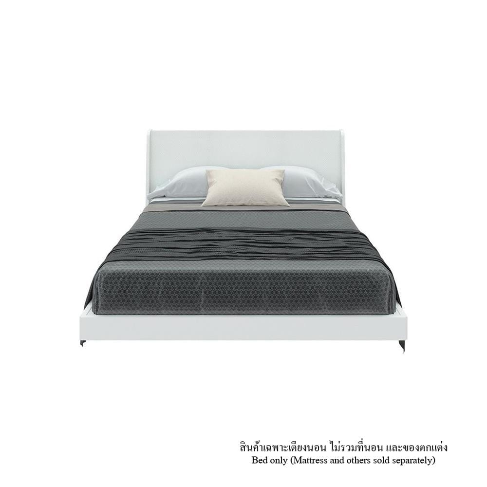 เตียง 5 ฟุต SB FURNITURE KEITH 19228524 สีขาว