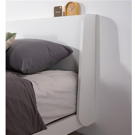 เตียง 5 ฟุต SB FURNITURE KEITH 19228524 สีขาว_5
