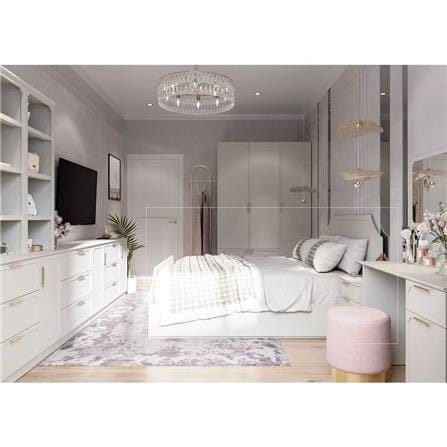 เตียง 6 ฟุต SB FURNITURE QUINN 19228838 สี MAGIC GREY_6