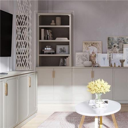 ตู้สูง SB FURNITURE QUINN 19228852 80 ซม. สี MAGIC GREY_3