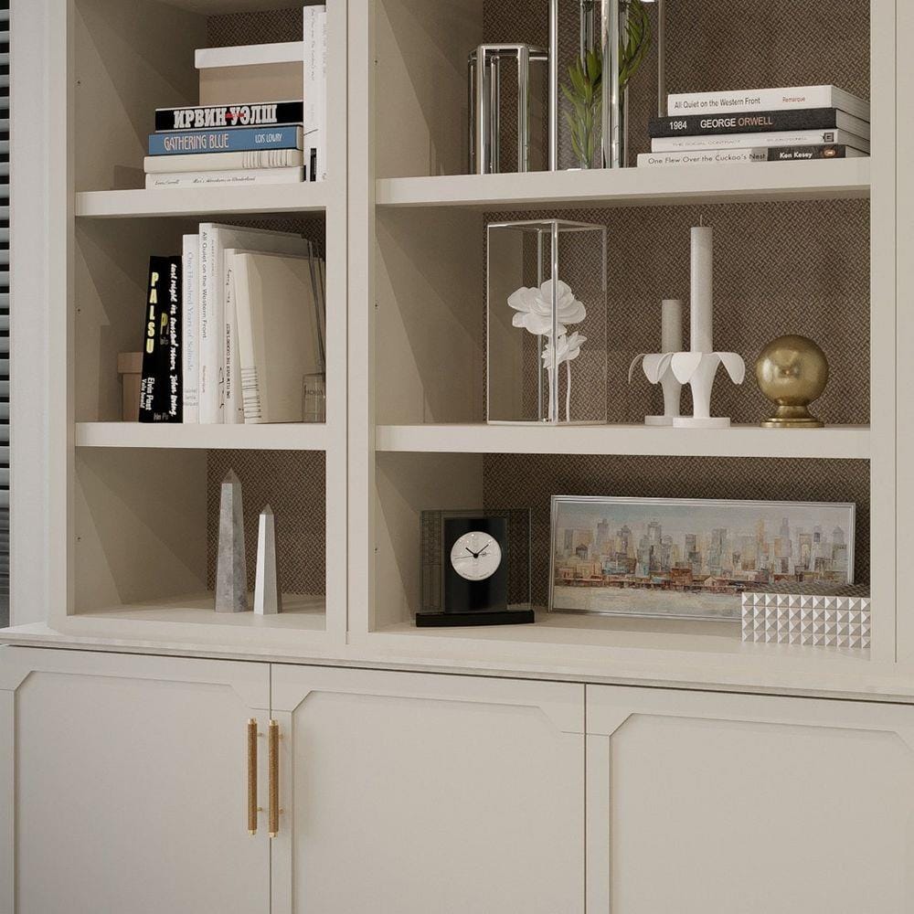 ตู้สูง SB FURNITURE QUINN 19228850 180 ซม. สี MAGIC GREY