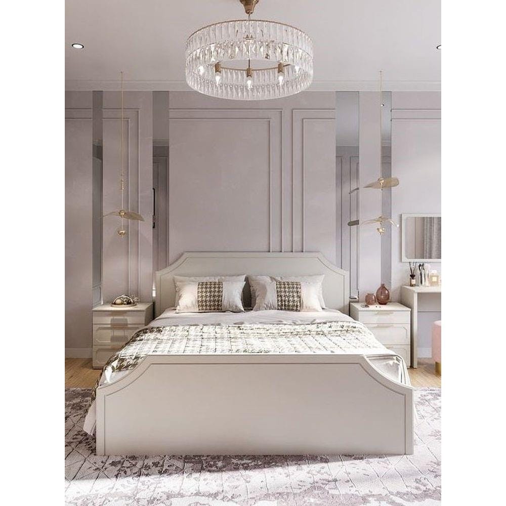 เตียง 3.5 ฟุต SB FURNITURE QUINN 19228840 สี MAGIC GREY