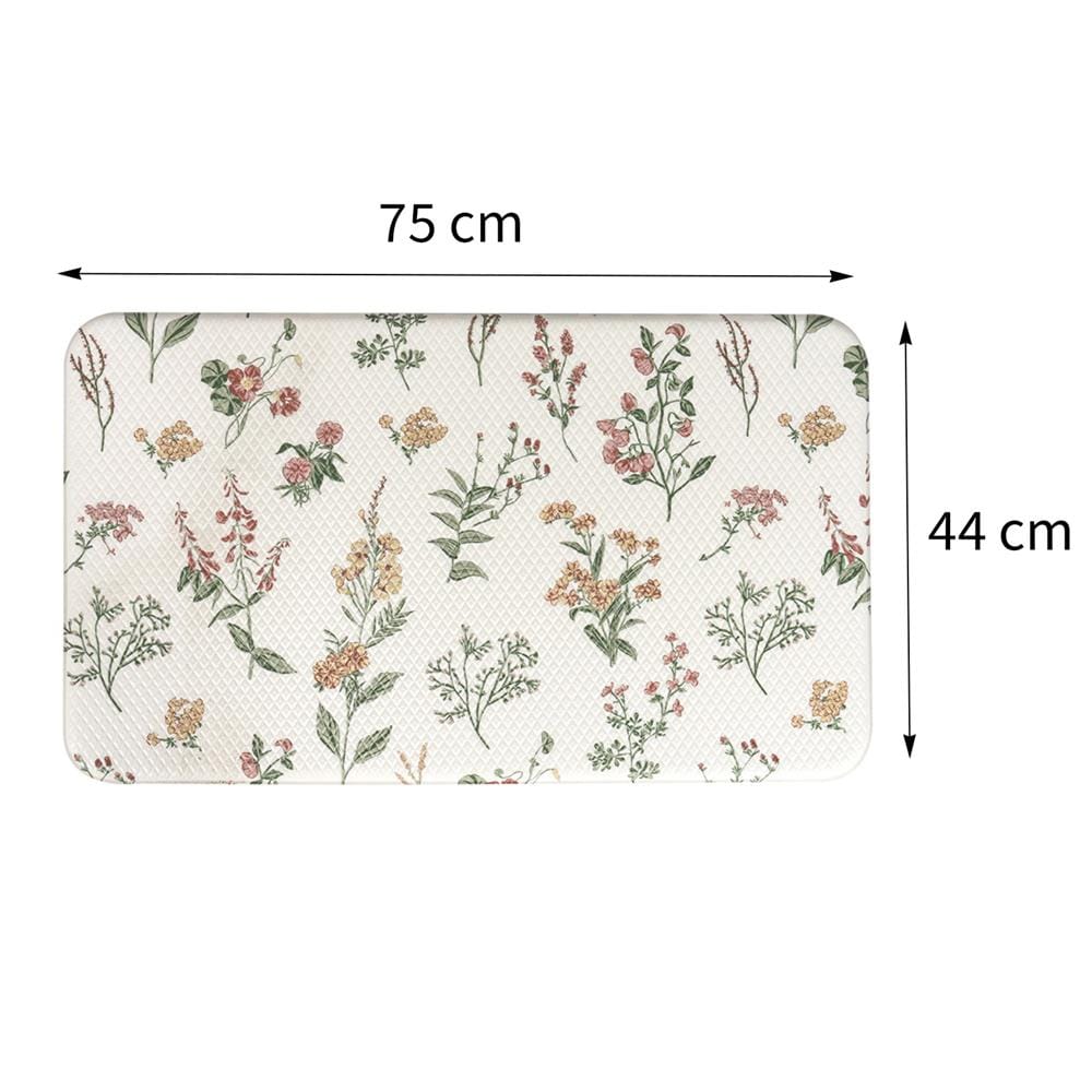 แผ่นอเนกประสงค์ HOME LIVING STYLE FLEUR 44X75 ซม. สีครีม