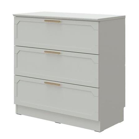 ตู้ลิ้นชัก 3 ลิ้นชัก SB FURNITURE QUINN 19228844 80 ซม. สี MAGIC GREY_0