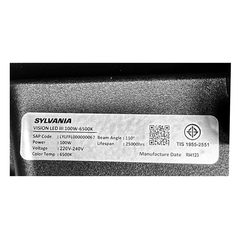 สปอตไลท์ภายนอก LED SYLVANIA VISION3 100 วัตต์ DAYLIGHT
