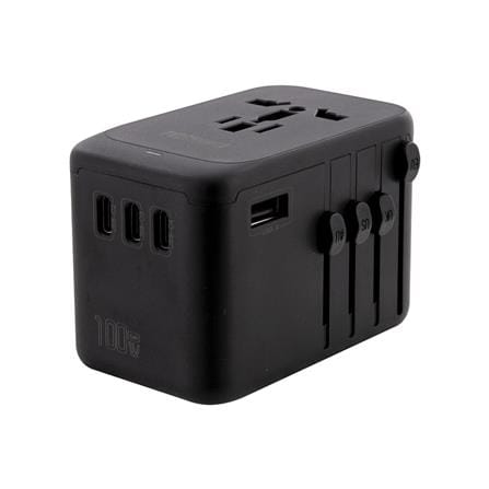 ปลั๊กแปลง 4 IN 1 UNIVERSAL 1 USB A 4 TYPE C TOSHINO DE-100WGAN_1