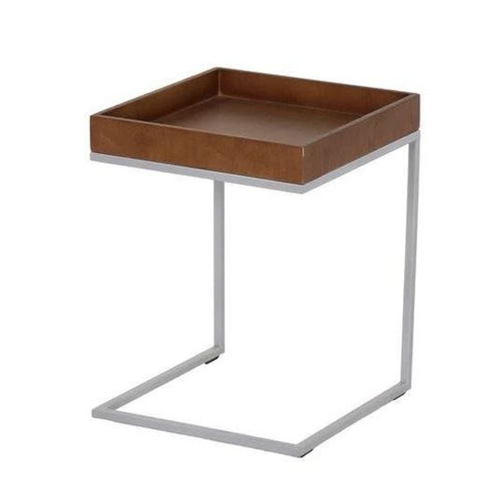 โต๊ะข้าง SB FURNITURE ART 19109630 40 ซม. สีไม้เข้ม