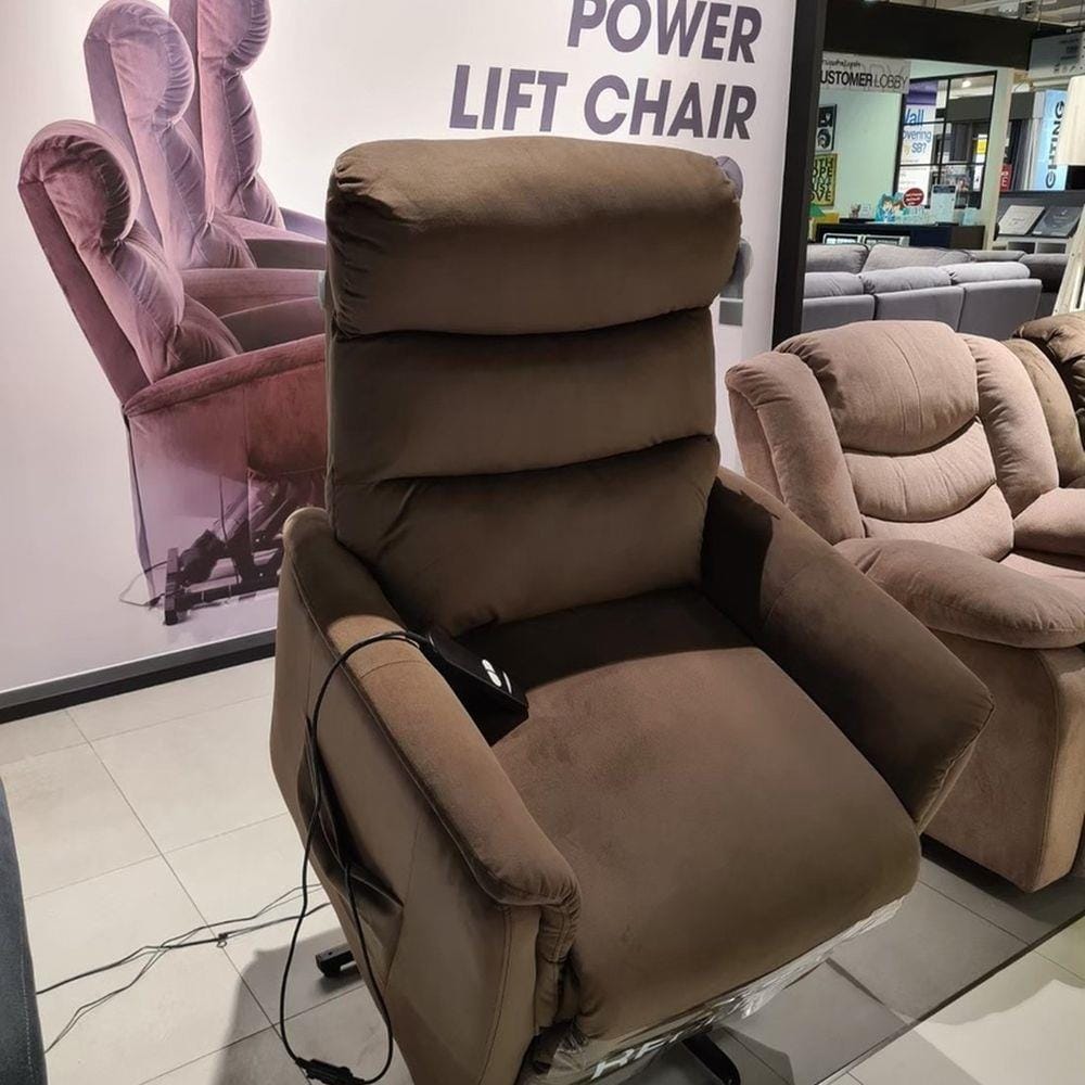 RECLINER SB FURNITURE LIFTCHAIR ZIKA 19150661 สีน้ำตาล