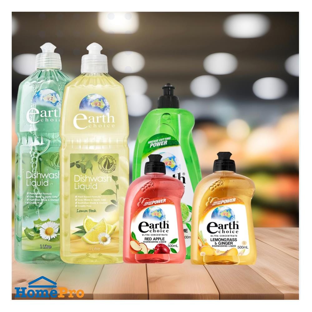 น้ำยาล้างจาน EARTH CHOICE 1 ลิตร ALOE FRESH