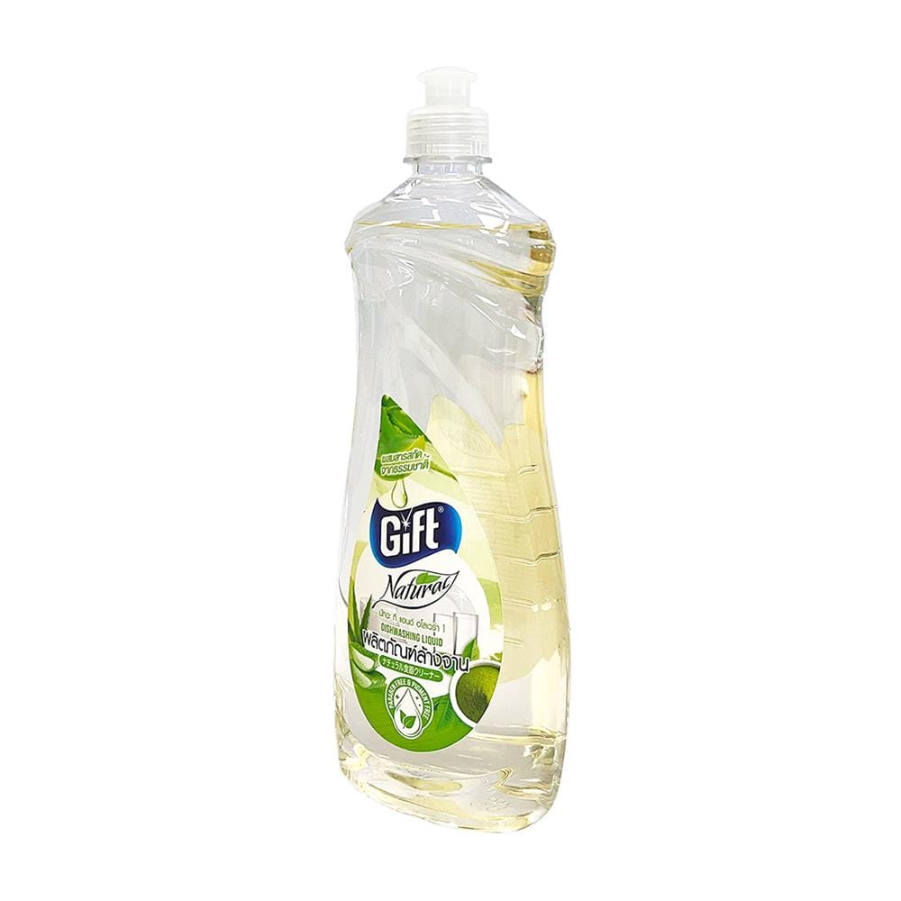น้ำยาล้างจาน GIFT NATURAL 800 มล. MATCHA TEA AND ALOE VERA
