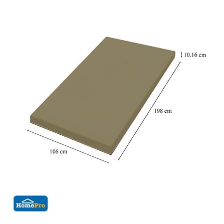 แผ่นรองนอน 3.5 ฟุต ME LIVING JAYSON สีเบจ_8