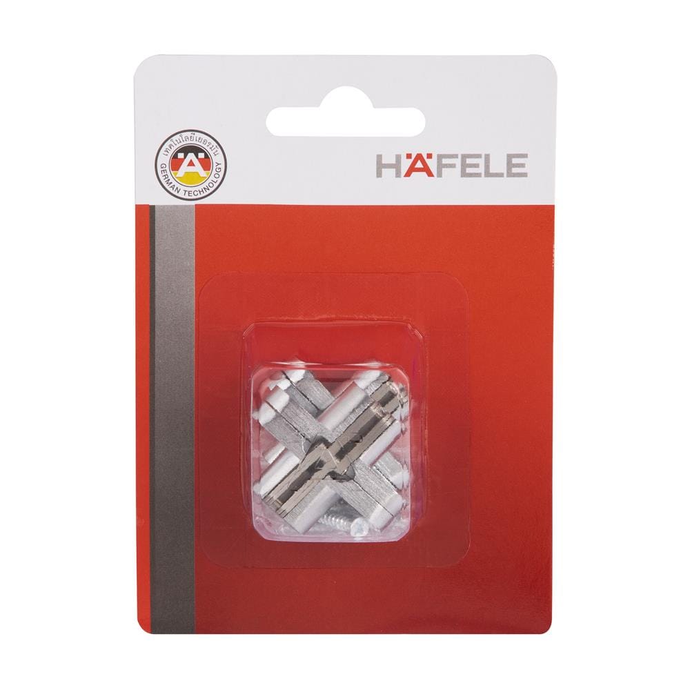 บานพับซ่อน HAFELE 483.02.211 สีเงิน แพ็ก 2 ชิ้น