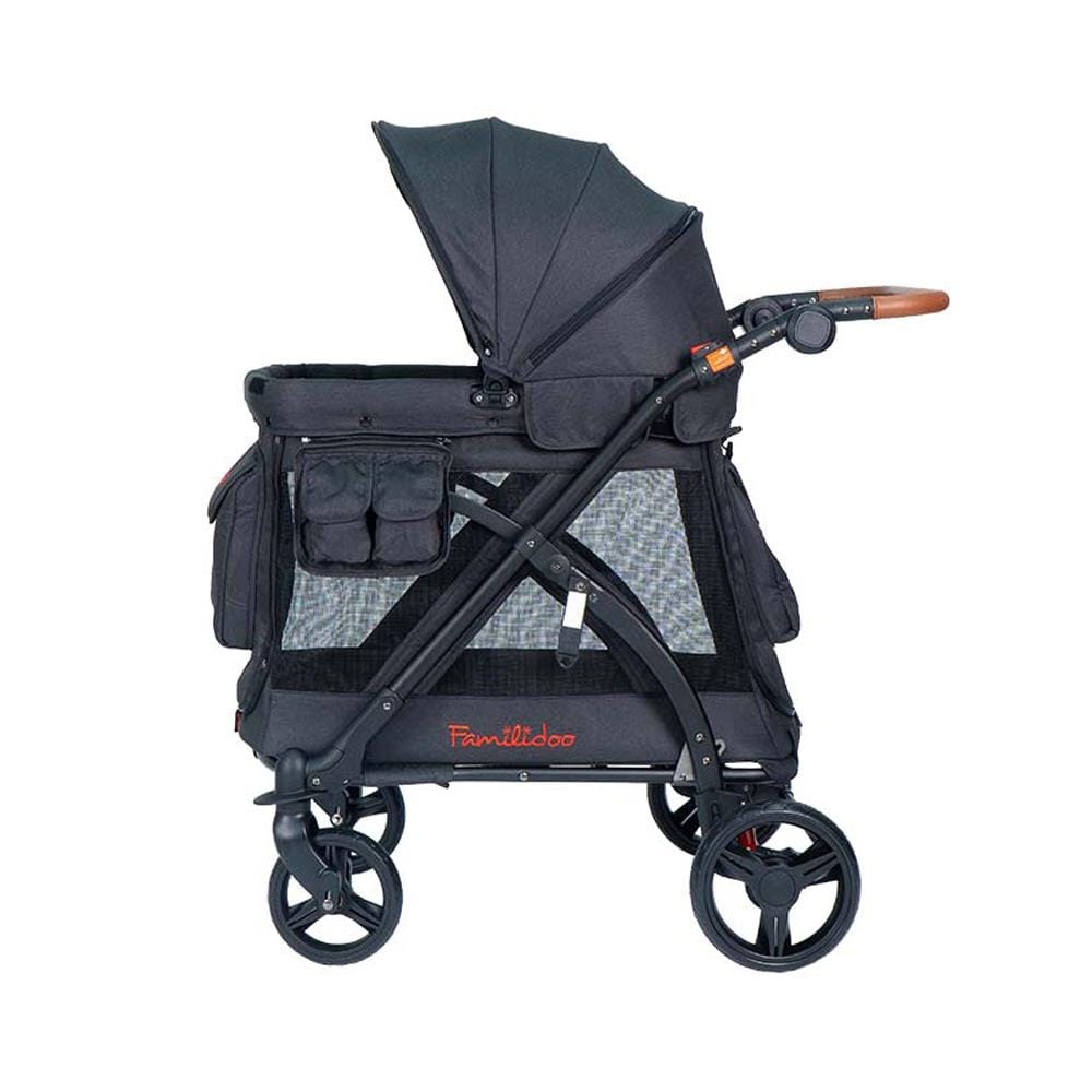 รถเข็น FAMILIDOO CHARIOTMINI-2.0 สีดำ_0