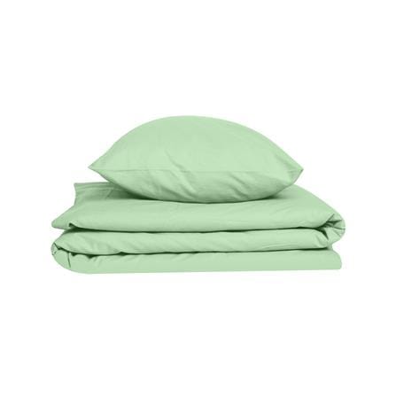 ชุดผ้าปูที่นอน 4 ฟุต 2 ชิ้น BED CLIP MICROTEX 6 นิ้ว สี MINT_1