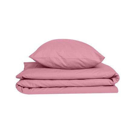 ชุดผ้าปูที่นอน 4 ฟุต 2 ชิ้น BED CLIP MICROTEX 6 นิ้ว สี PINK_1