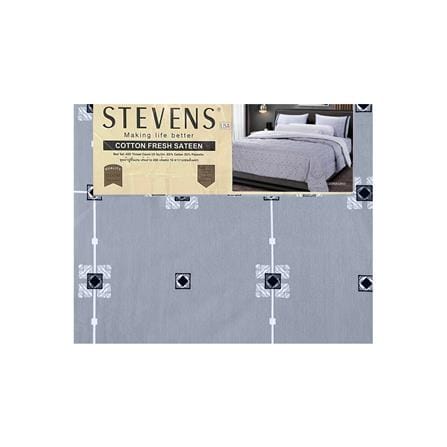 ชุดผ้าปูที่นอน 3.5 ฟุต 3 ชิ้น STEVENS COTTON FRESH SATTEN CP31_4