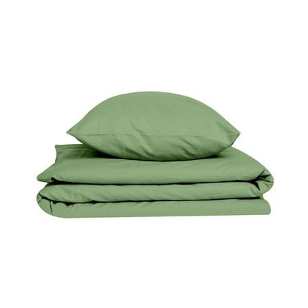 ชุดผ้าปูที่นอน 4 ฟุต 2 ชิ้น BED CLIP MICROTEX 6 นิ้ว สี GREEN_1