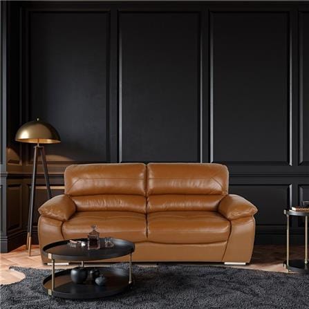 โซฟา 3 ที่นั่ง SB FURNITURE LILONG 19181398 สีน้ำตาล_7