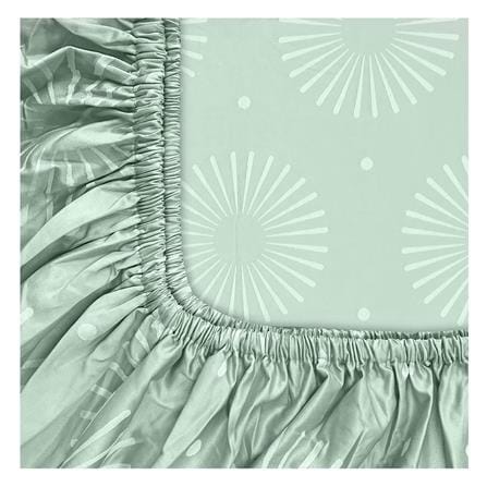 ชุดผ้าปูที่นอน 6 ฟุต 6 ชิ้น PICASSO TENCEL สี SKY GREEN_2