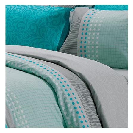 ชุดผ้าปูที่นอน 6 ฟุต 5 ชิ้น TULIP DELIGHT 60012-DL112_1
