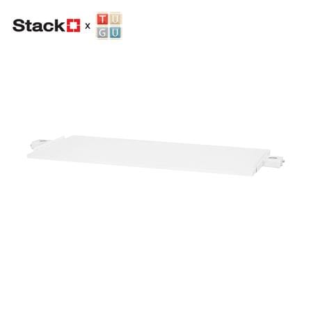 แผ่นชั้นไม้ MDF STACKO X TUGU 80X40X1.5 ซม. สีขาว_1