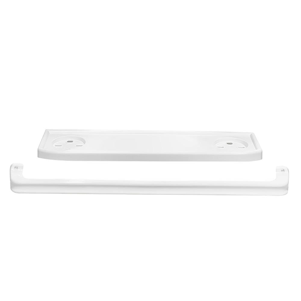 กระจกพลาสติก 3 ชิ้น BATH TIME 14916 กลม สีขาว