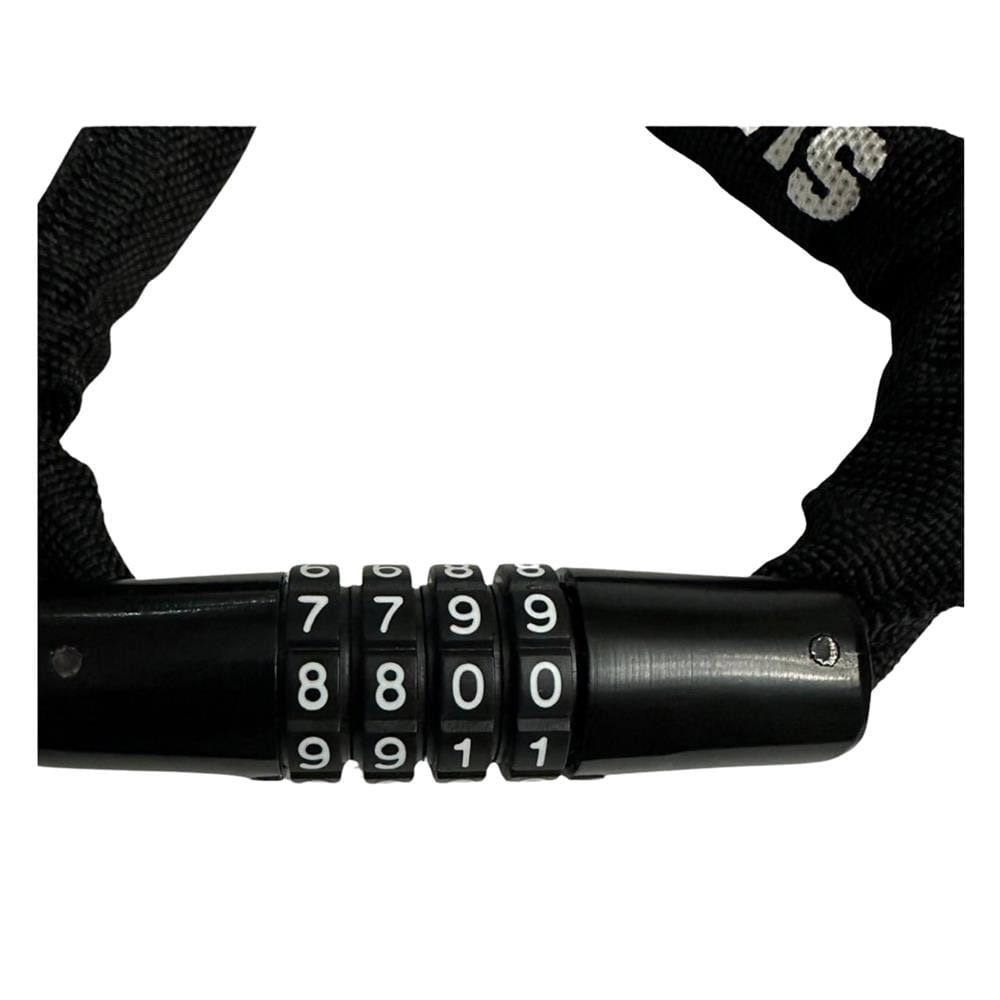 อุปกรณ์ล็อกโซ่รหัส SUPER LOCK สีดำ
