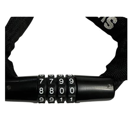 อุปกรณ์ล็อกโซ่รหัส SUPER LOCK สีดำ_2