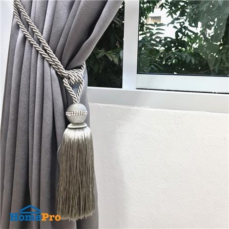 สายรวบม่าน HOME LIVING STYLE LATEST สีเทา_3