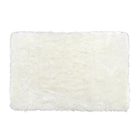 พรมขนแกะเทียม BENETTA ALICIA 120X180 ซม. สีขาว_1