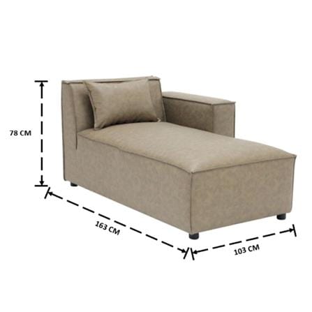 โซฟา KONCEPT ROBERTO 19213273 สีน้ำตาลอ่อน_3